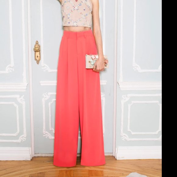 Alice and Olivia Coral pants size size 6 - Picture 1 of 8